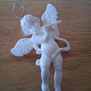 White Angel Ornament
